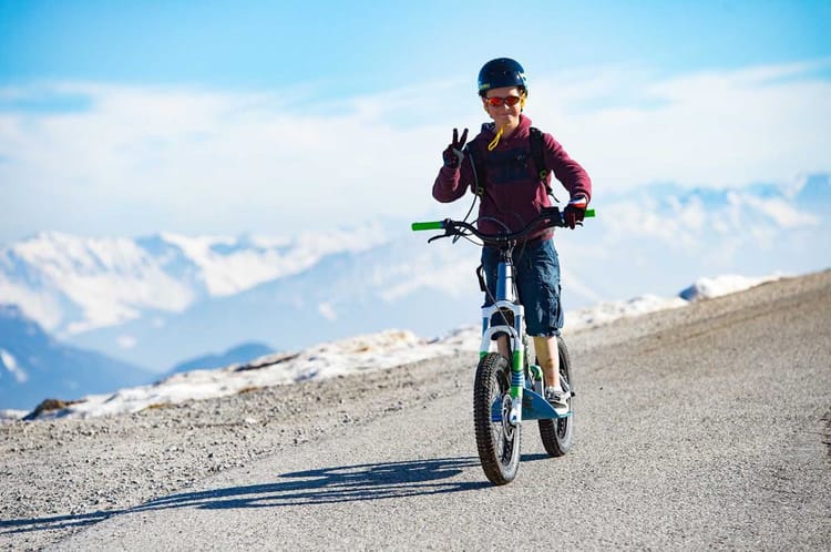 Randonnée en trottinette électrique tout terrain près d'Annecy