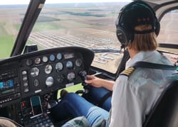 Initiation au pilotage d'un hélicoptère à Cerny dans l'Essonne