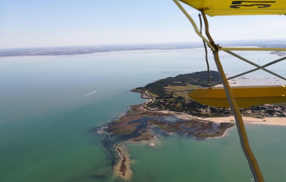 Baptême en ULM Hydravion au-dessus de l'île d'Oléron