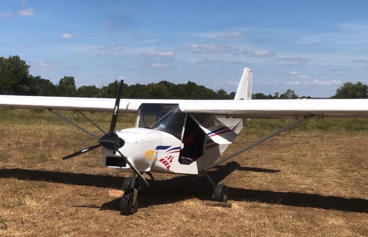 Baptême en ULM Multiaxes à Rochefort, Île d'Oléron