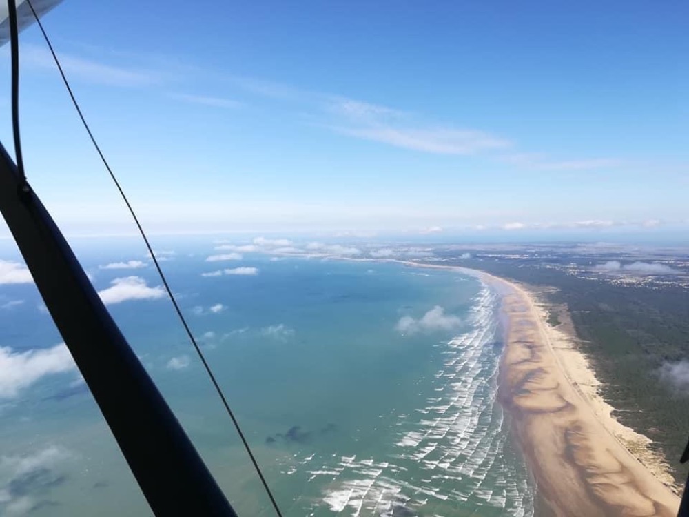 Baptême en ULM Multiaxes à Rochefort, Île d'Oléron
