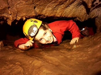 Spéléologie vers les Gorges de l’Ardèche