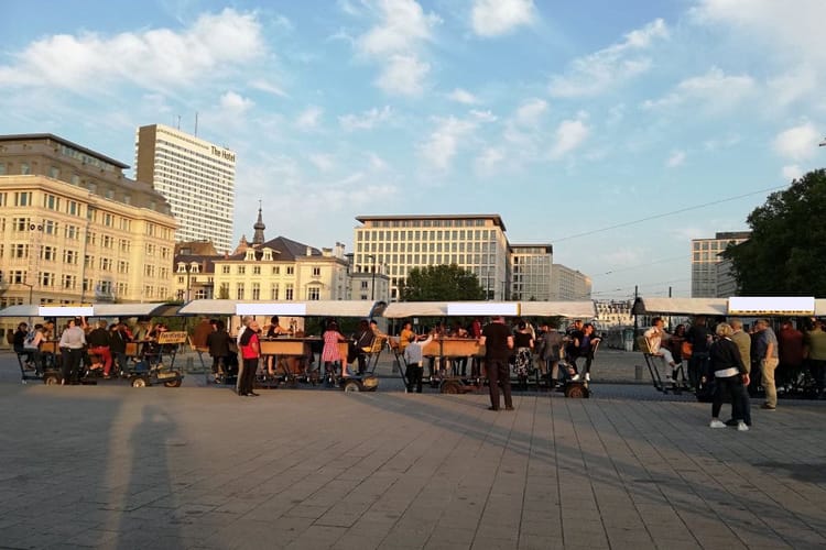 Beer Bike à Bruxelles