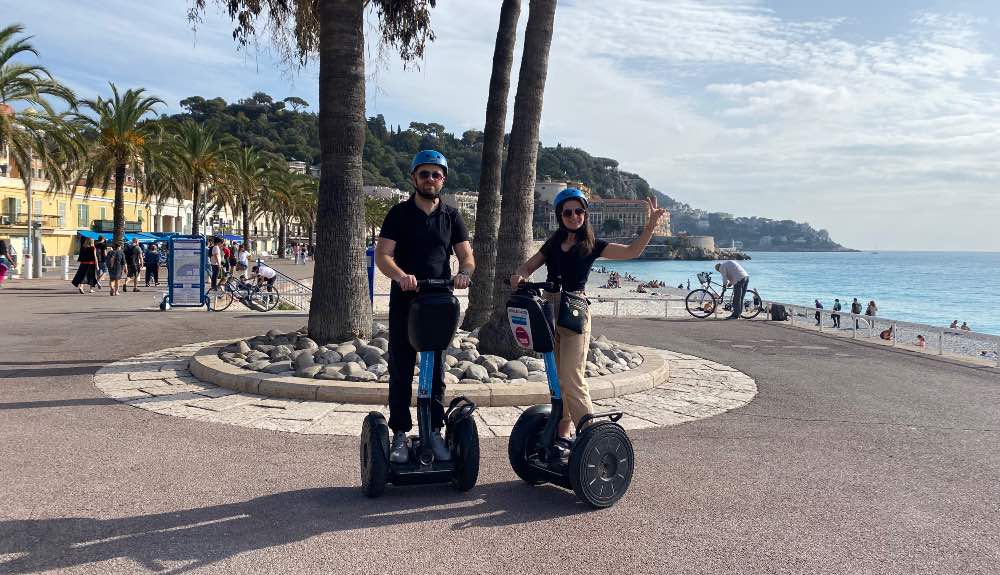 Balade en Segway et Visite guidée de Nice et ses alentours 
