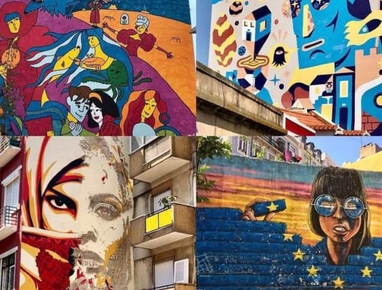 Visite "street art" à pied de Lisbonne