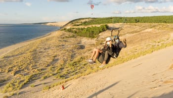 Baptême en parapente à la Dune du Pyla