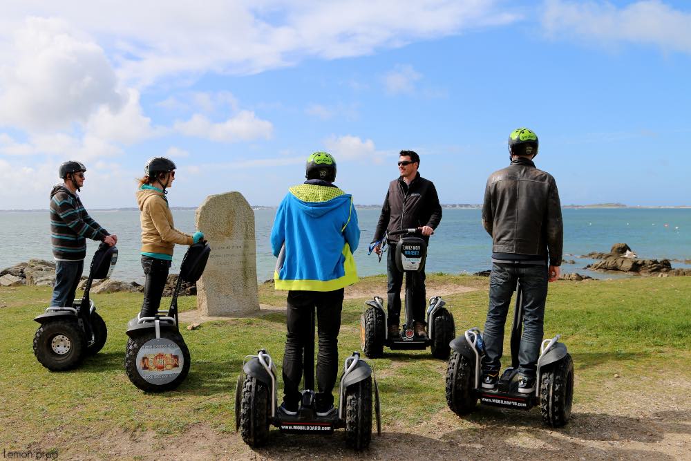 Visite guidée et balade dans le Morbihan en Segway 