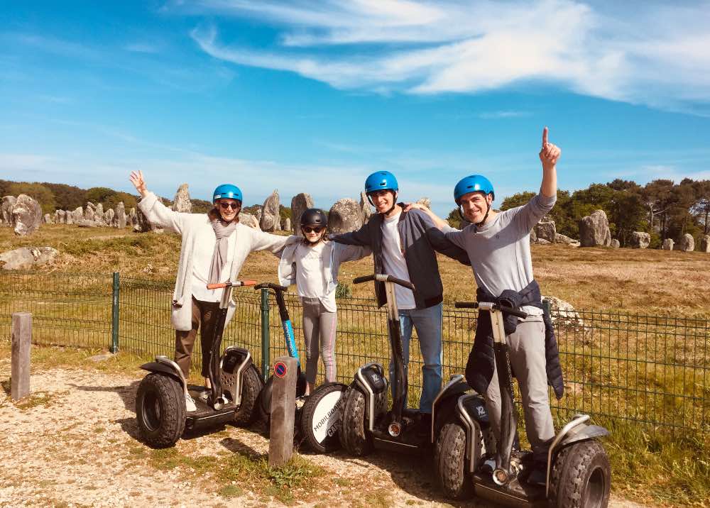 Visite guidée et balade dans le Morbihan en Segway 