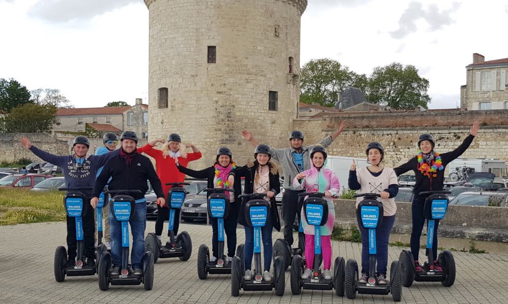 Balade et visite guidée à Segway de La Rochelle