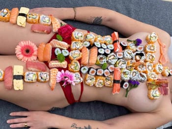 Dégustation sushis nus à Amsterdam
