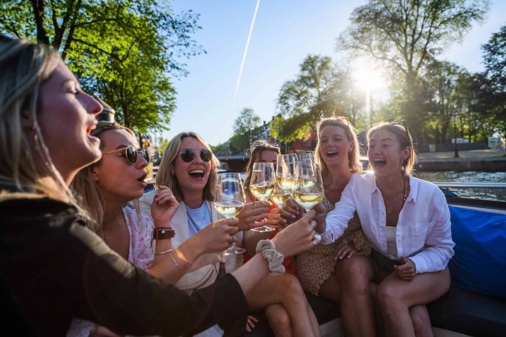 Apéro boat à Amsterdam - Open Bar