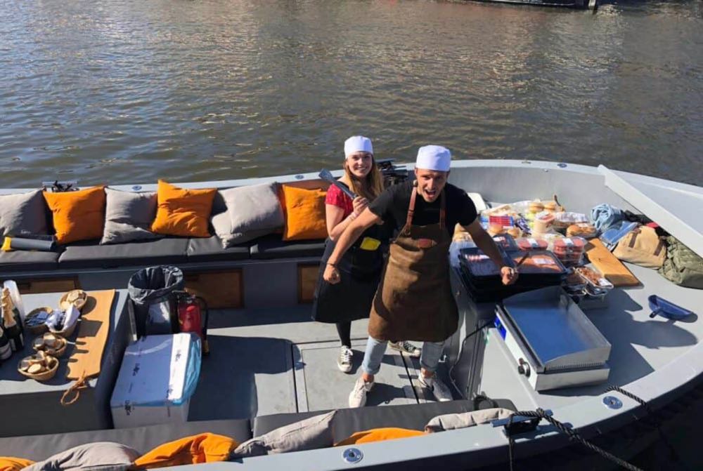 Apéro boat à Amsterdam - Open Bar