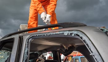 Destruction de voiture à Amsterdam