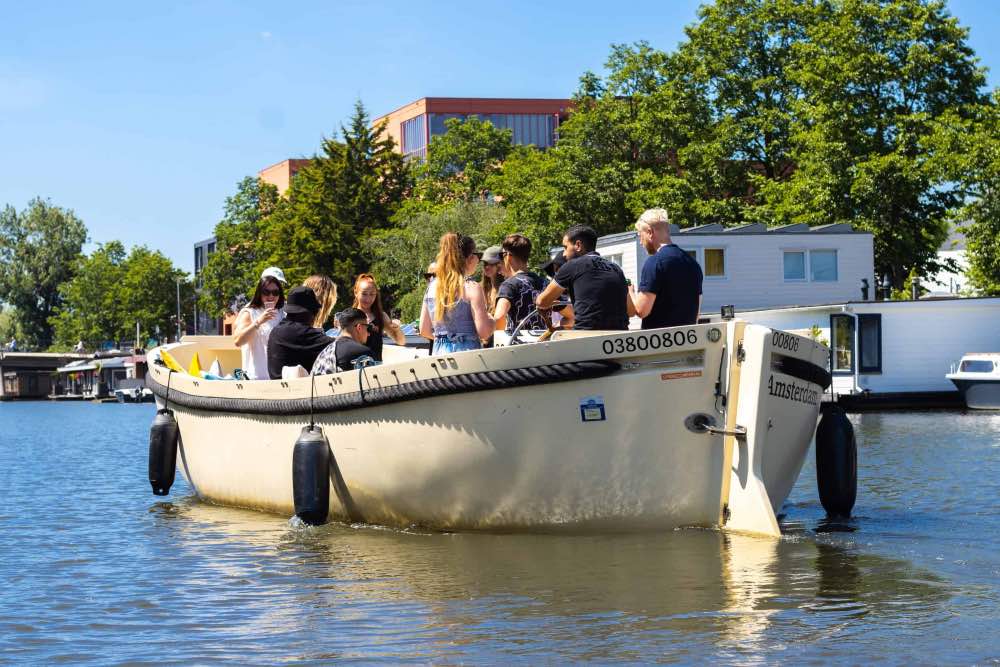 Apéro boat à Amsterdam - Open Bar