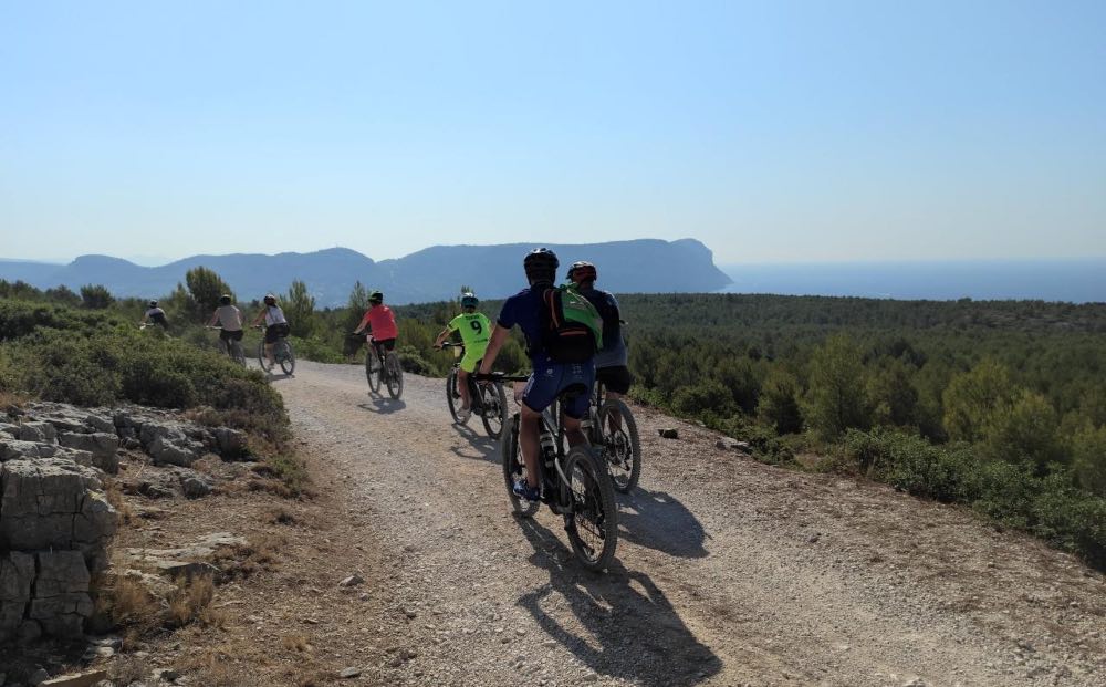 Balade publique en VTT électrique - Calanques de Cassis