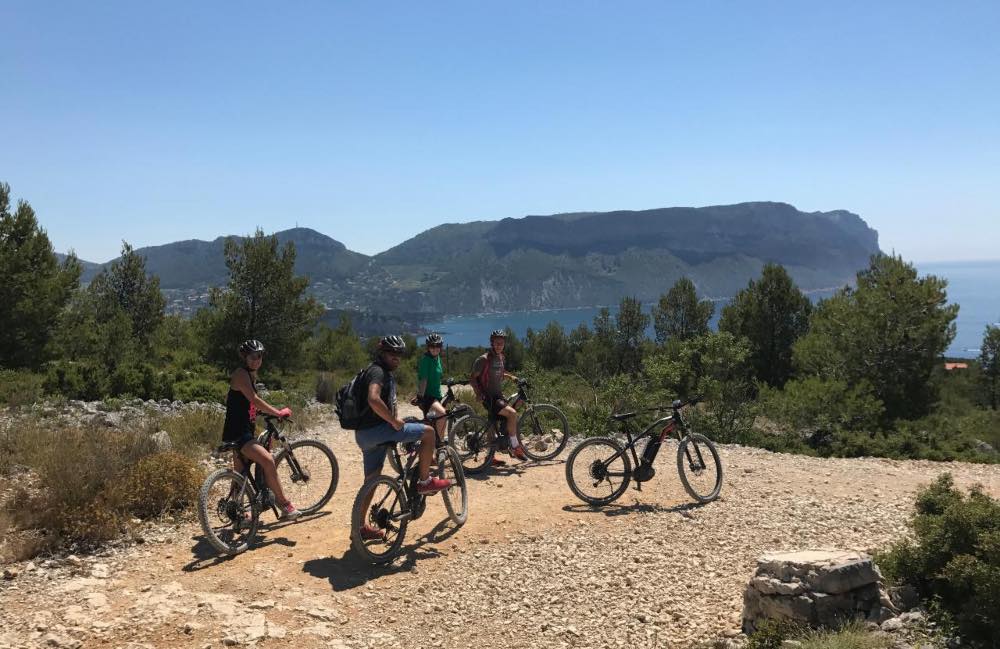 Balade publique en VTT électrique - Calanques de Cassis