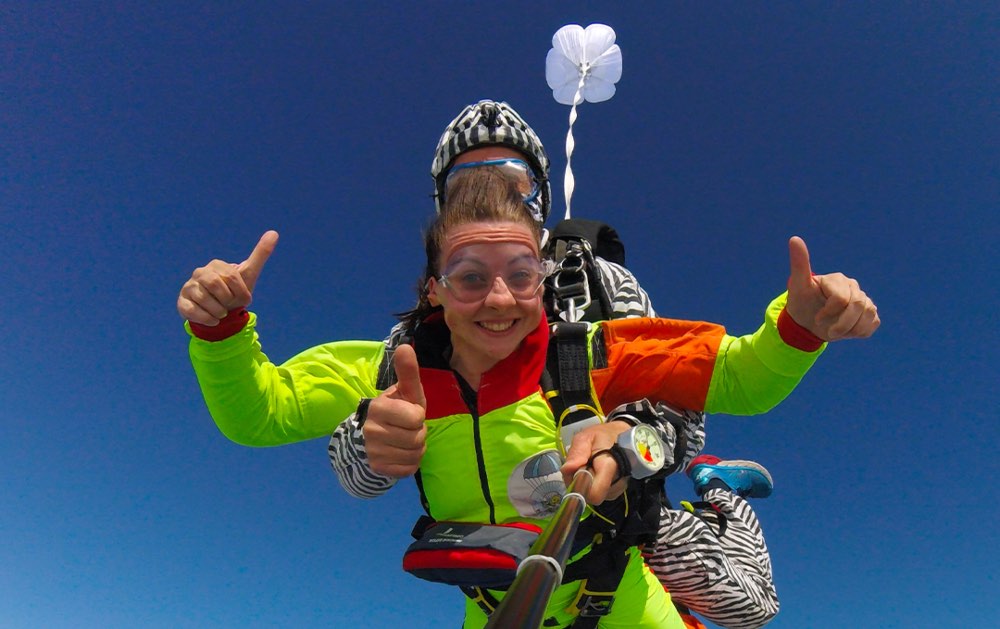 Saut en parachute au Havre, Normandie