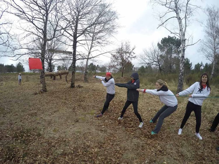 Parcours du combattant à Hostens - Bordeaux - Inspiré de Ninja Warrior  