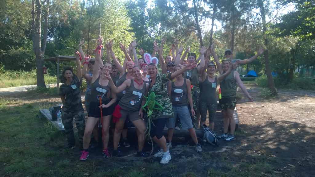 Parcours du combattant à Hostens - Bordeaux - Inspiré de Ninja Warrior  
