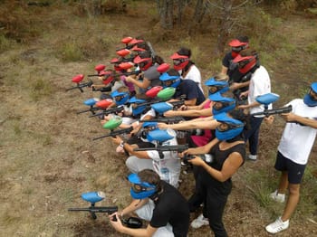 Paintball à 40 minutes de Bordeaux (Hostens)