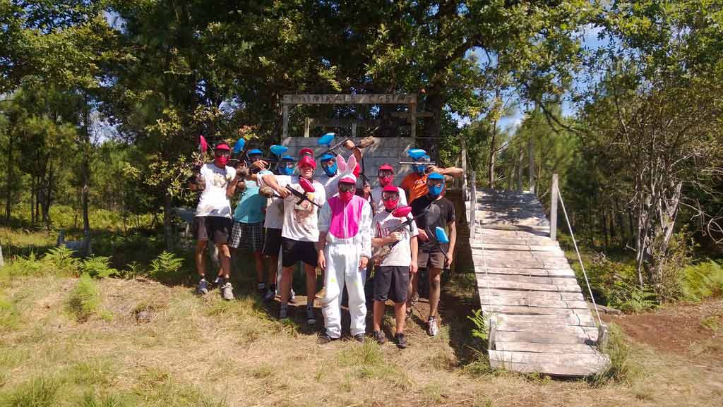 Paintball à 40 minutes de Bordeaux (Hostens)