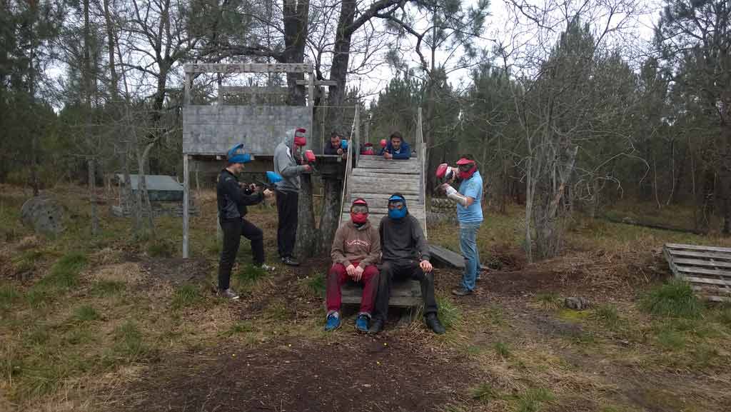 Paintball à 40 minutes de Bordeaux (Hostens)