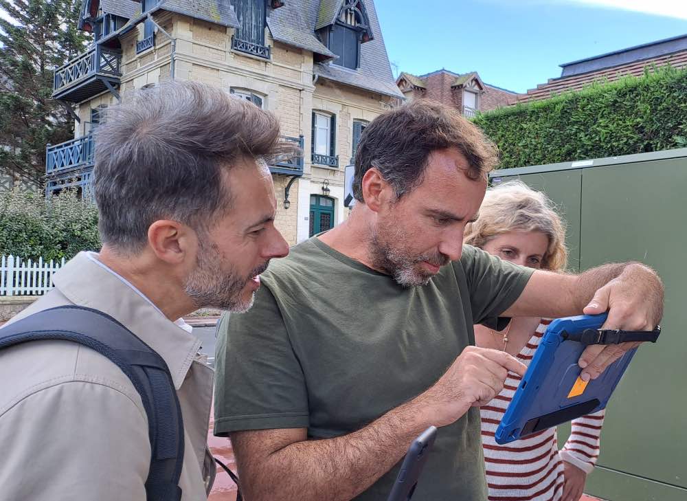 Rallye digital interactif à Deauville