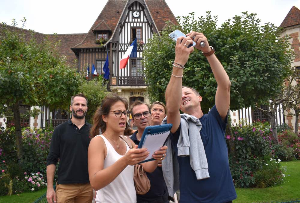 Rallye digital interactif à Deauville