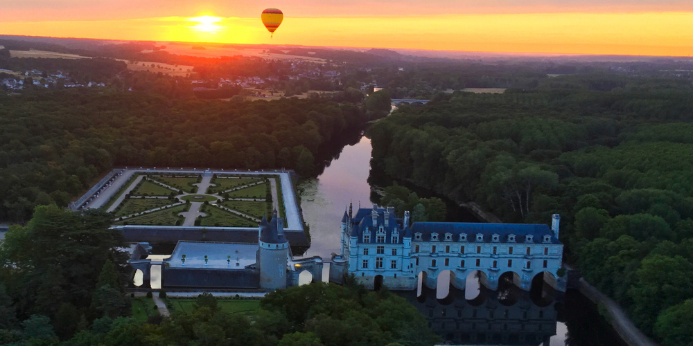 Vol en Montgolfière au-dessus de Chenonceau