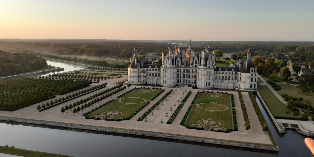 Vol en Montgolfière au-dessus de Chambord
