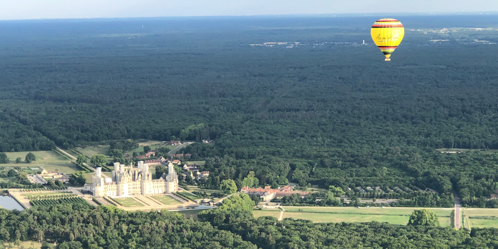 Vol en Montgolfière au-dessus de Chambord