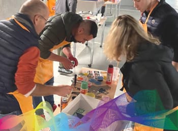 Olympiades colorées dans vos locaux à Bordeaux - Team Building