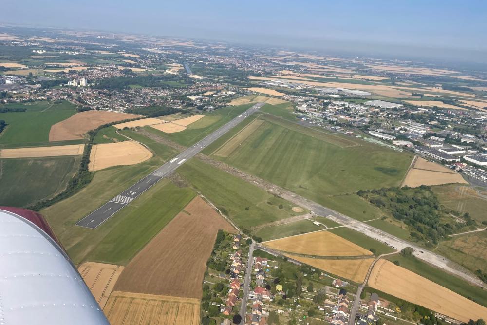 Baptême de l'air en ULM 3 axes au départ de l'aérodrome de Valenciennes