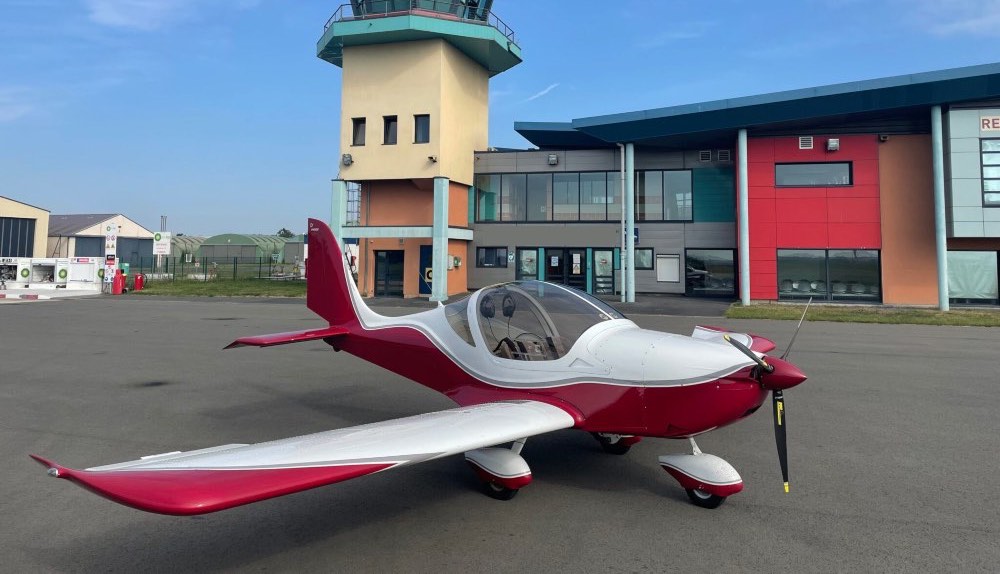 Baptême de l'air en ULM 3 axes au départ de l'aérodrome de Valenciennes
