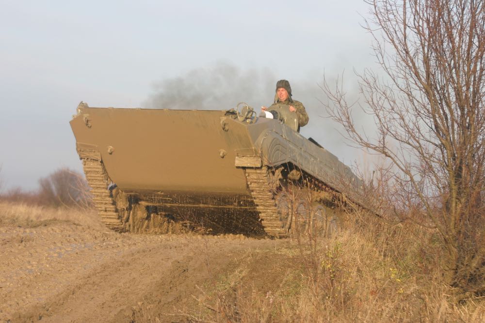 Conduite de Tank à Prague