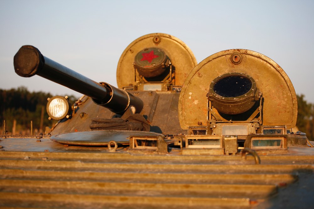 Conduite de Tank à Prague