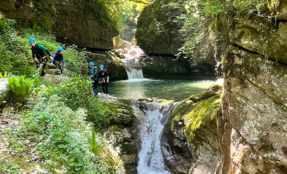 Canyoning en Isère, proche de Grenoble & Lyon