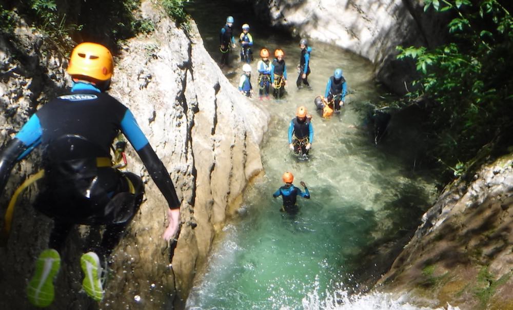 Canyoning en Isère, proche de Grenoble & Lyon