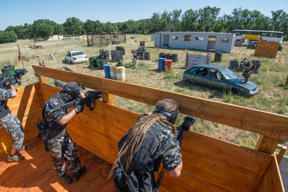 Paintball extérieur à Madrid