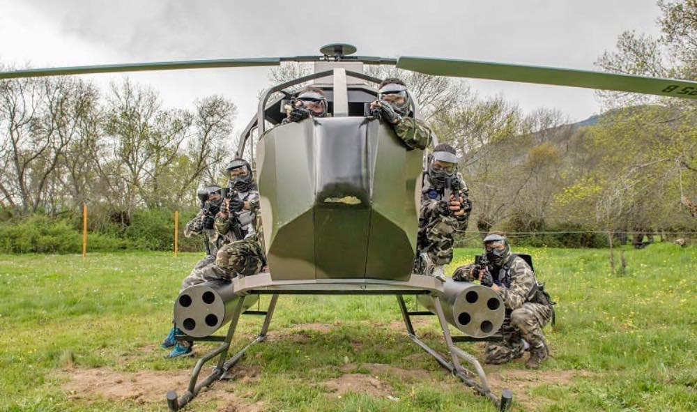 Paintball extérieur à Madrid
