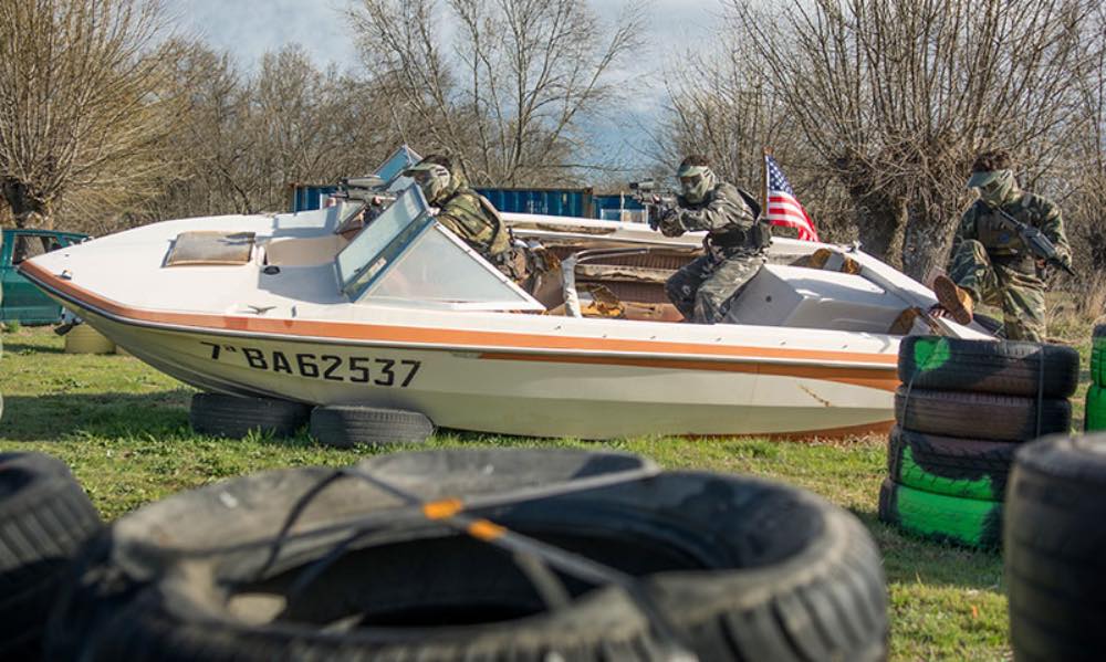 Paintball extérieur à Madrid
