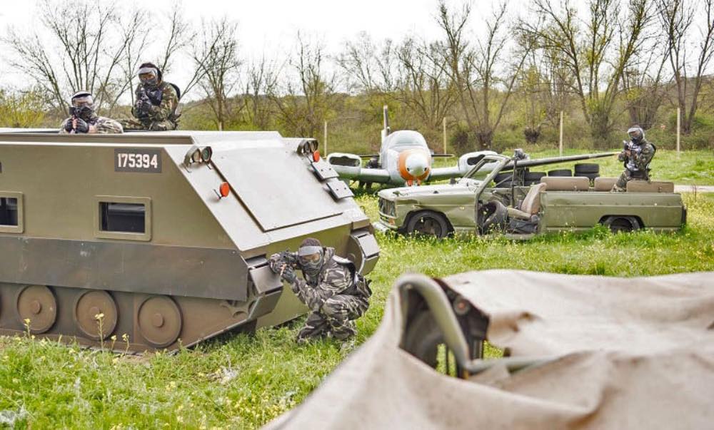 Paintball extérieur à Madrid