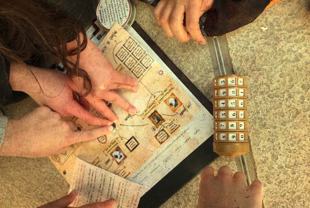 Escape Game extérieur sur Goya à Bordeaux