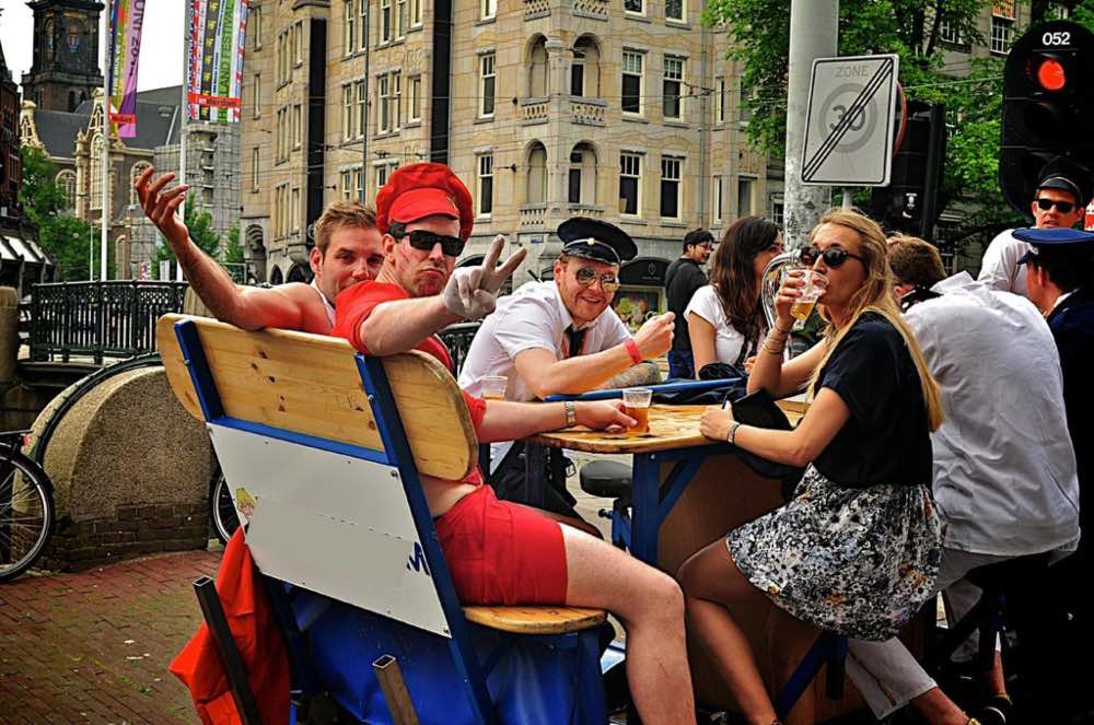 Tour en Beer Bike à Amsterdam
