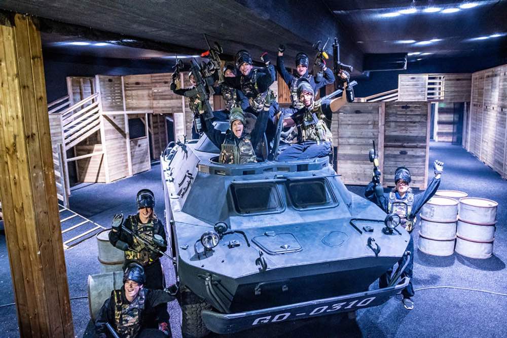 Paintball intérieur à Cergy-Pontoise dans le Val d'Oise - 95