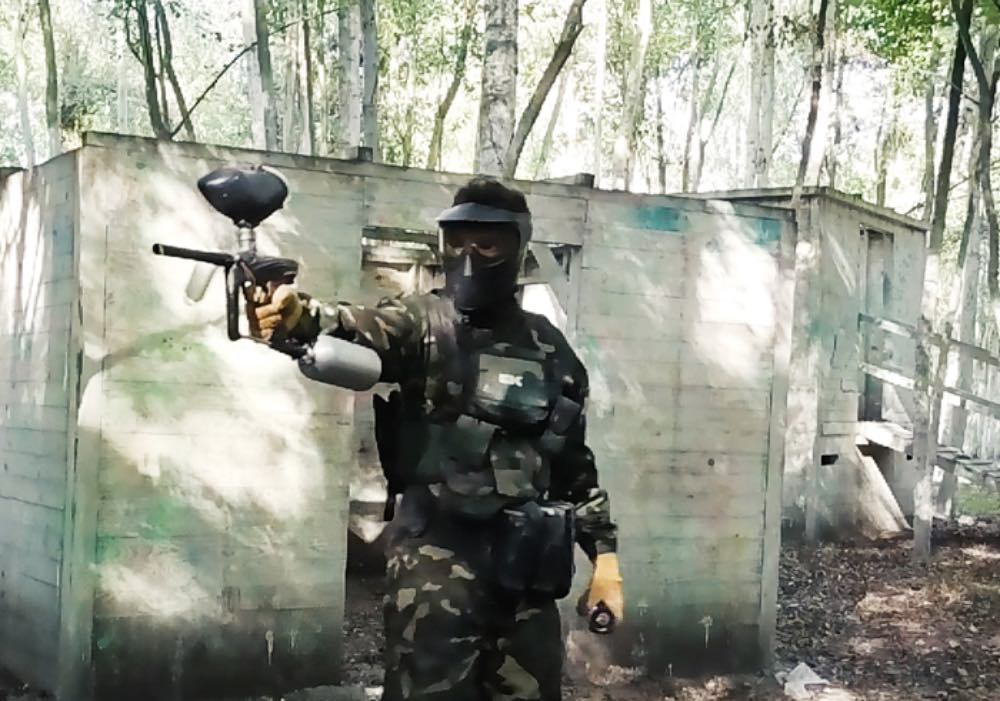 Paintball extérieur à Hénonville 