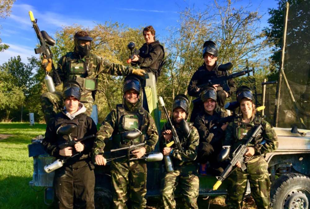Paintball extérieur à Hénonville 