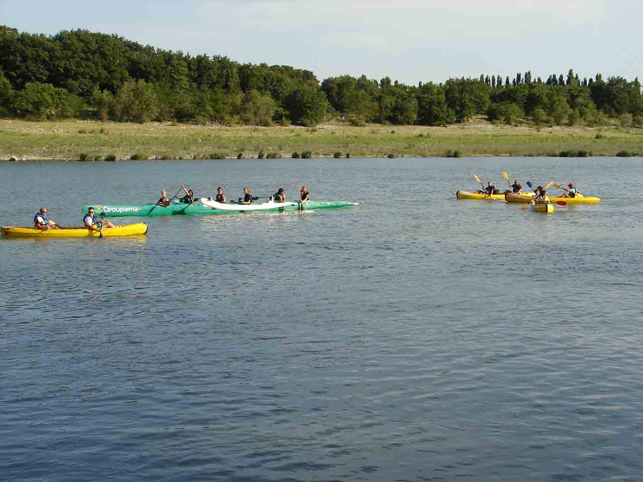 Location et randonnée Canoë-Kayak dans les gorges de l'Ardèche