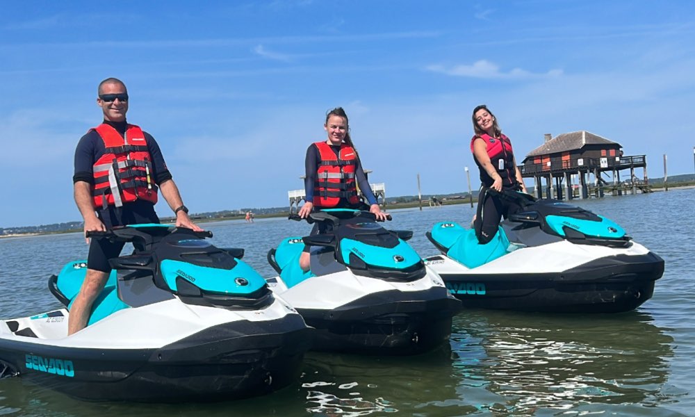 Randonnée Jet-Ski à Gujan Mestras sur le Bassin d'arcachon