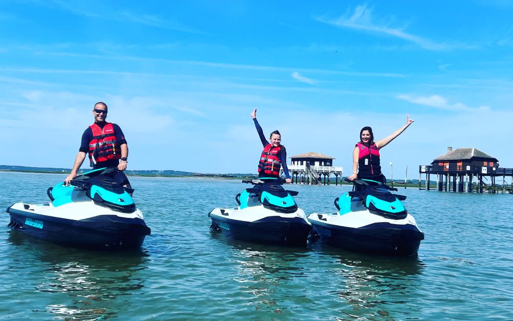 Randonnée Jet-Ski à Gujan Mestras sur le Bassin d'arcachon